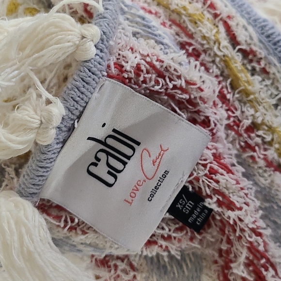 Cabi love Carol boho siesta sweater poncho small - Picture 11 of 11
